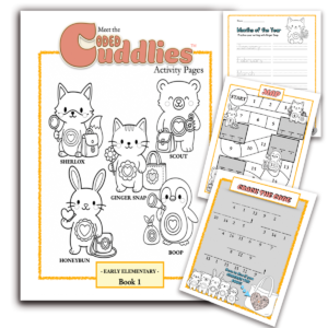 Early Elementary Activity Sheets – Book 1 *With Scannable Codes
