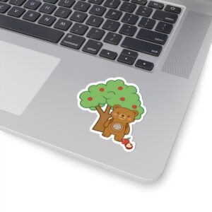 Scout the Bear Vinyl Sticker