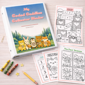 Coded Cuddlies™ Collector Binder Cover (Printable PDF)