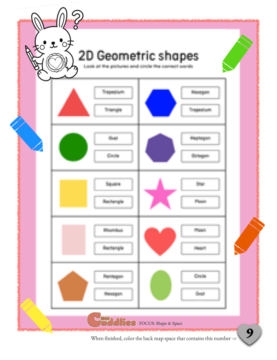 Preschool Activity Sheets/BOOK 2 *With Scannable Codes - Image 3